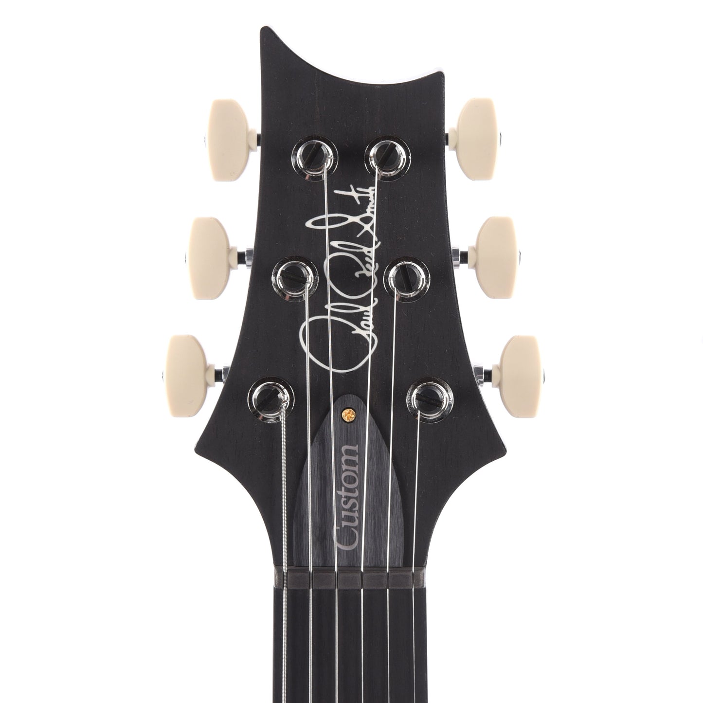 PRS Wood Library Custom 24 Fat Back 10-Top Flame Faded Whale Blue w/Figured Stained Neck & African Blackwood Fingerboard Electric Guitars / Solid Body