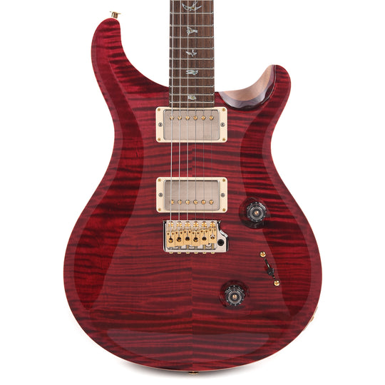 PRS Wood Library Custom 24 Fat Back 10-Top Flame Red Tiger w/Brazilian Rosewood Fingerboard Electric Guitars / Solid Body