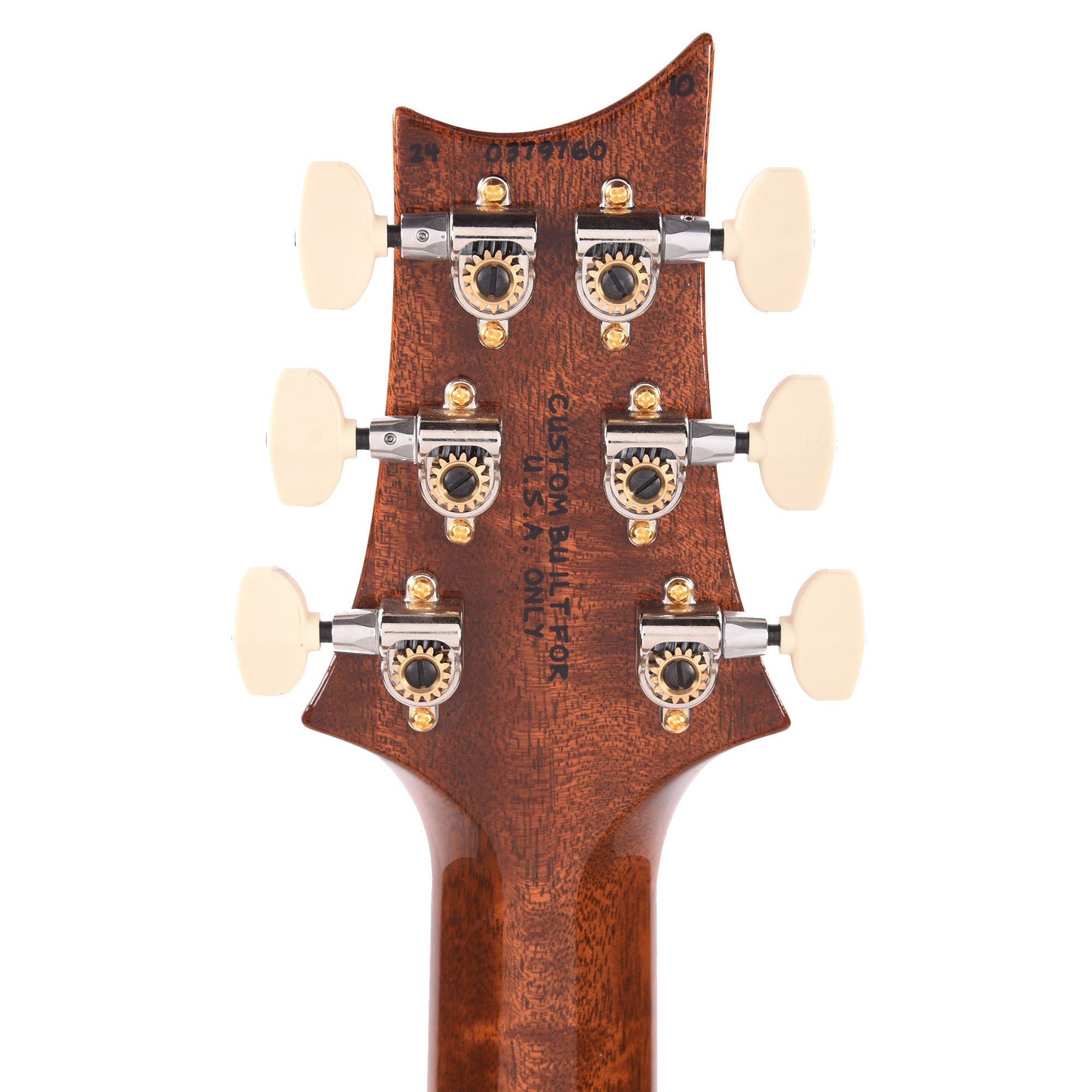 PRS Wood Library Custom 24 Fat Back 10-Top Flame Red Tiger w/Brazilian Rosewood Fingerboard Electric Guitars / Solid Body