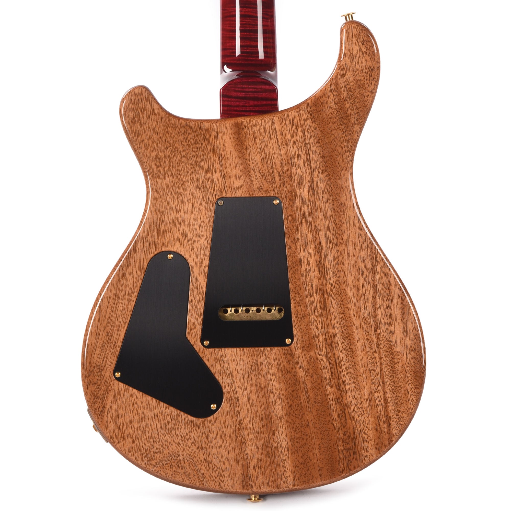 PRS Wood Library Custom 24 Fat Back 10-Top Flame Red Tiger w/Figured Stained Neck & African Blackwood Fingerboard Electric Guitars / Solid Body