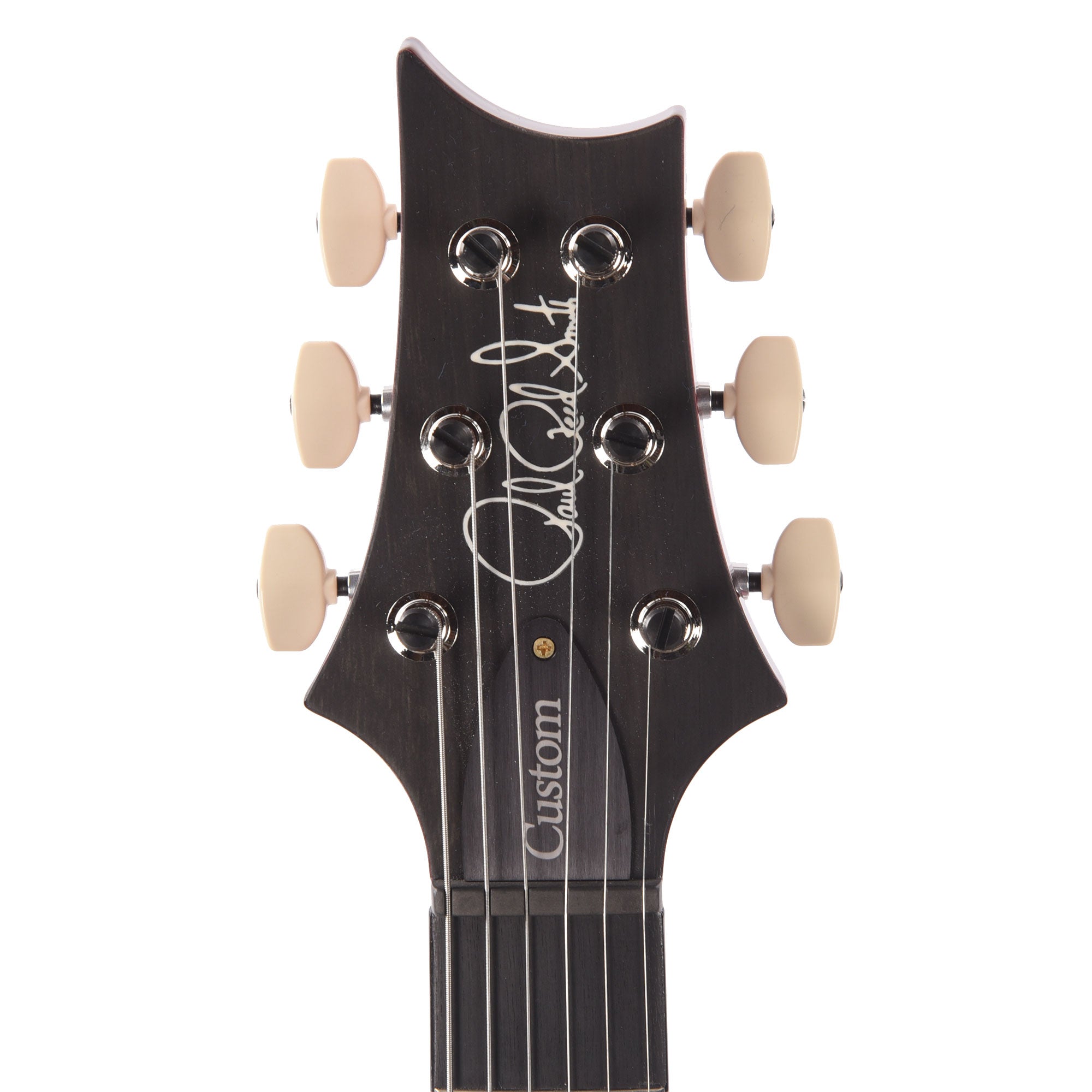 PRS Wood Library Custom 24 Fat Back 10-Top Flame Red Tiger w/Figured Stained Neck & African Blackwood Fingerboard Electric Guitars / Solid Body