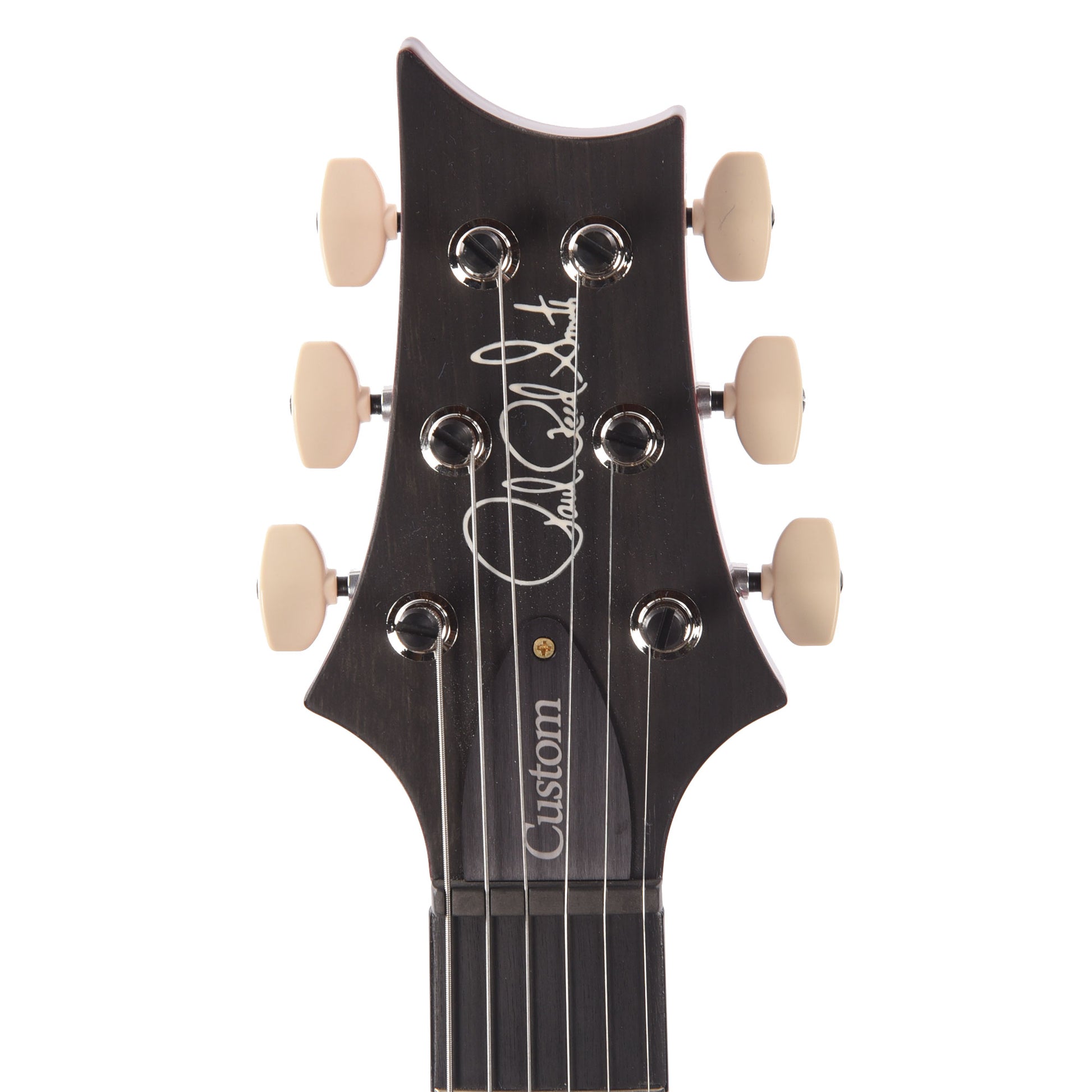 PRS Wood Library Custom 24 Fat Back 10-Top Flame Red Tiger w/Figured Stained Neck & African Blackwood Fingerboard Electric Guitars / Solid Body