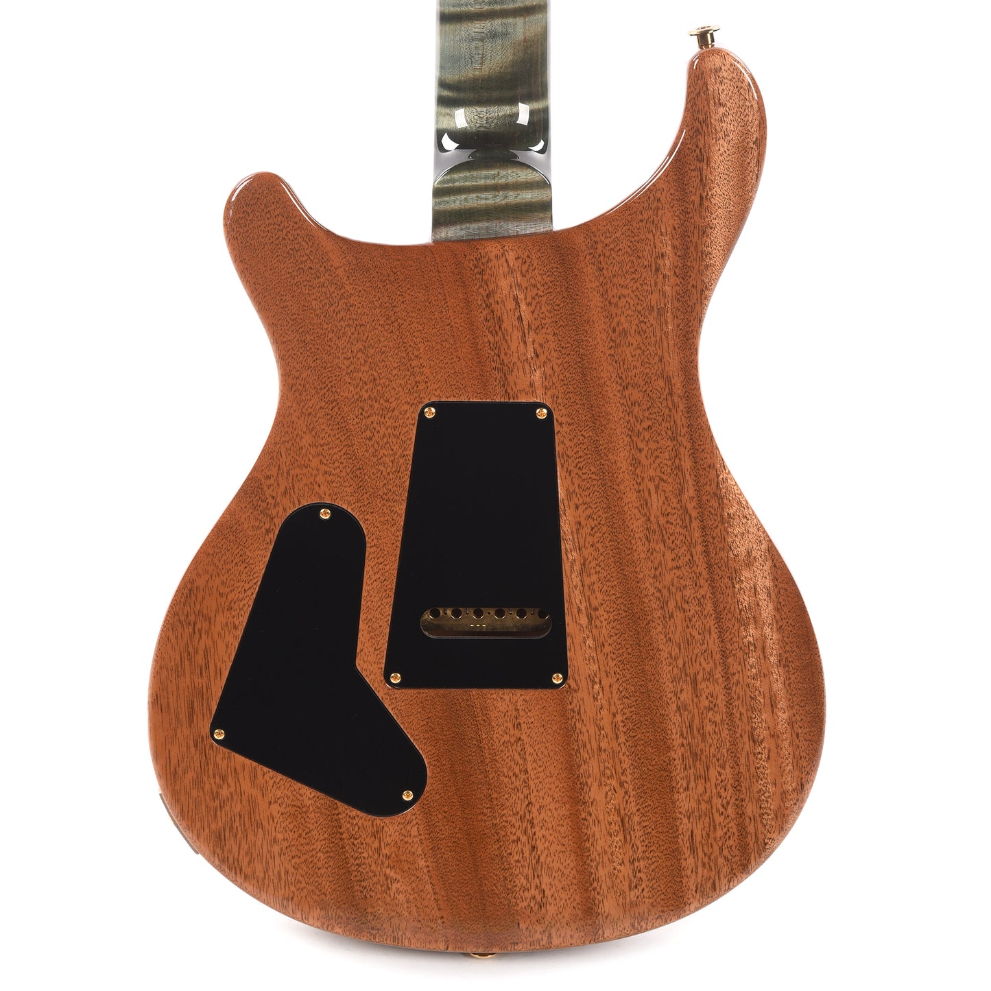 PRS Wood Library Custom 24 Fat Back 10-Top Flame Trampas Green w/Figured Stained Neck & African Blackwood Fingerboard Electric Guitars / Solid Body