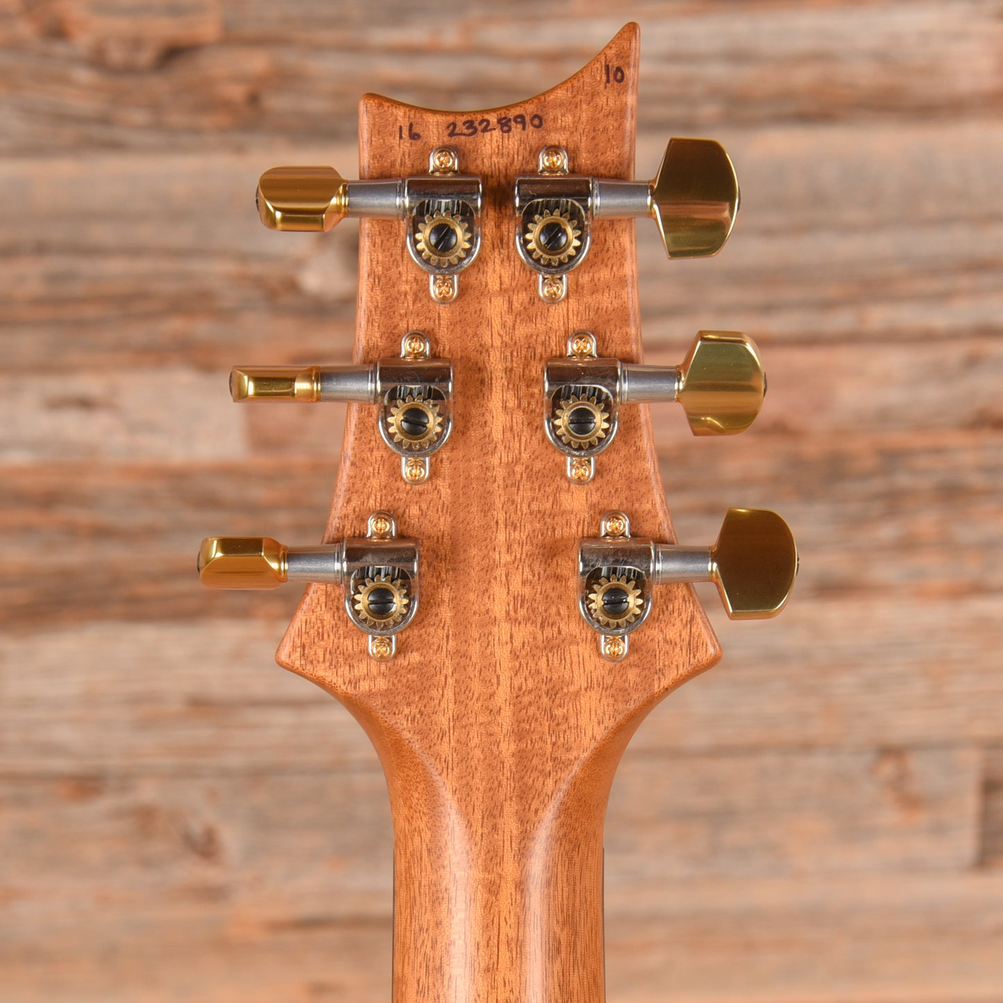 PRS Wood Library Custom 24 Fatback 10-Top Slate Blue Satin 2016 Electric Guitars / Solid Body