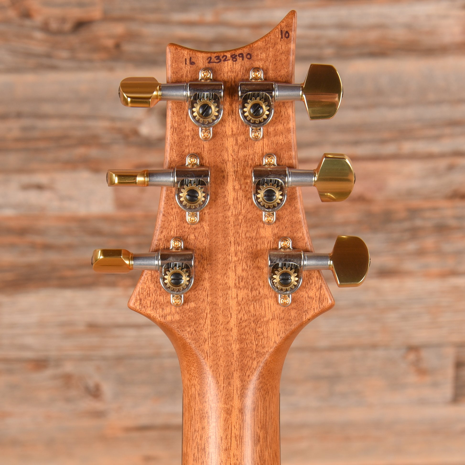 PRS Wood Library Custom 24 Fatback 10-Top Slate Blue Satin 2016 Electric Guitars / Solid Body