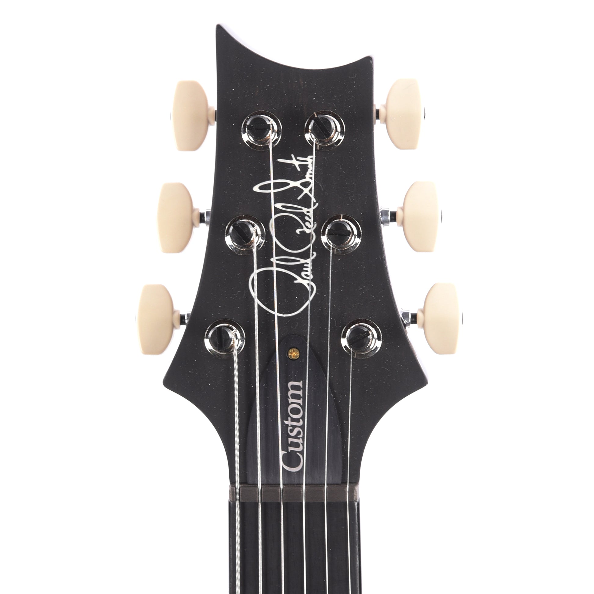 PRS Wood Library Custom 24 Piezo 10-Top Flame Aquableux Purple Burst w/Figured Stained Neck & Ebony Fingerboard Electric Guitars / Solid Body