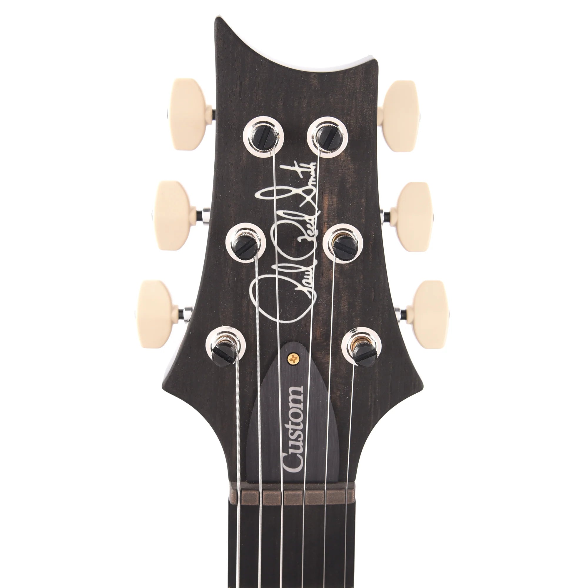 PRS Wood Library Custom 24 Piezo 10-Top Flame Black Gold Burst w/Figured Stained Neck & Ebony Fingerboard Electric Guitars / Solid Body