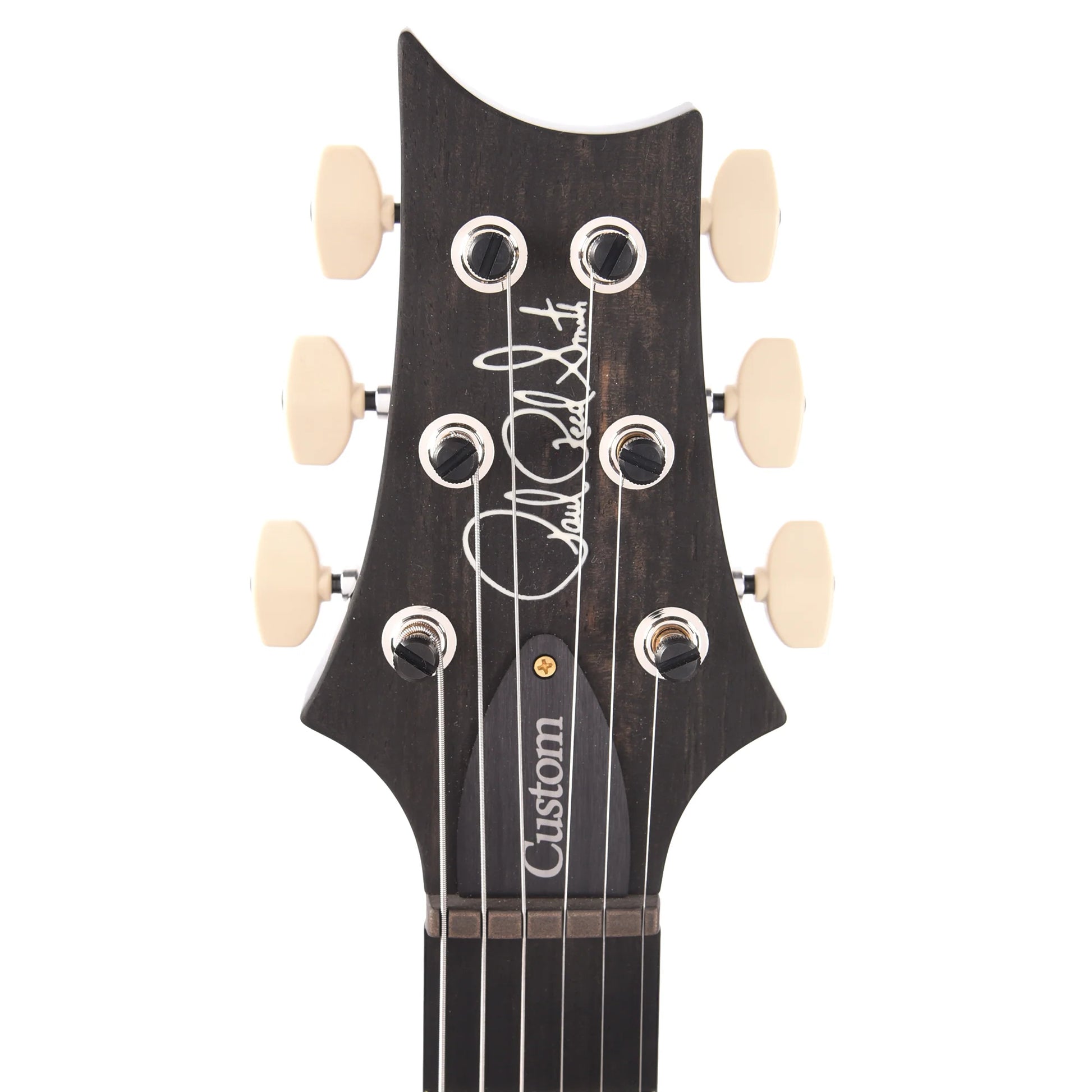 PRS Wood Library Custom 24 Piezo 10-Top Flame Black Gold Burst w/Figured Stained Neck & Ebony Fingerboard Electric Guitars / Solid Body