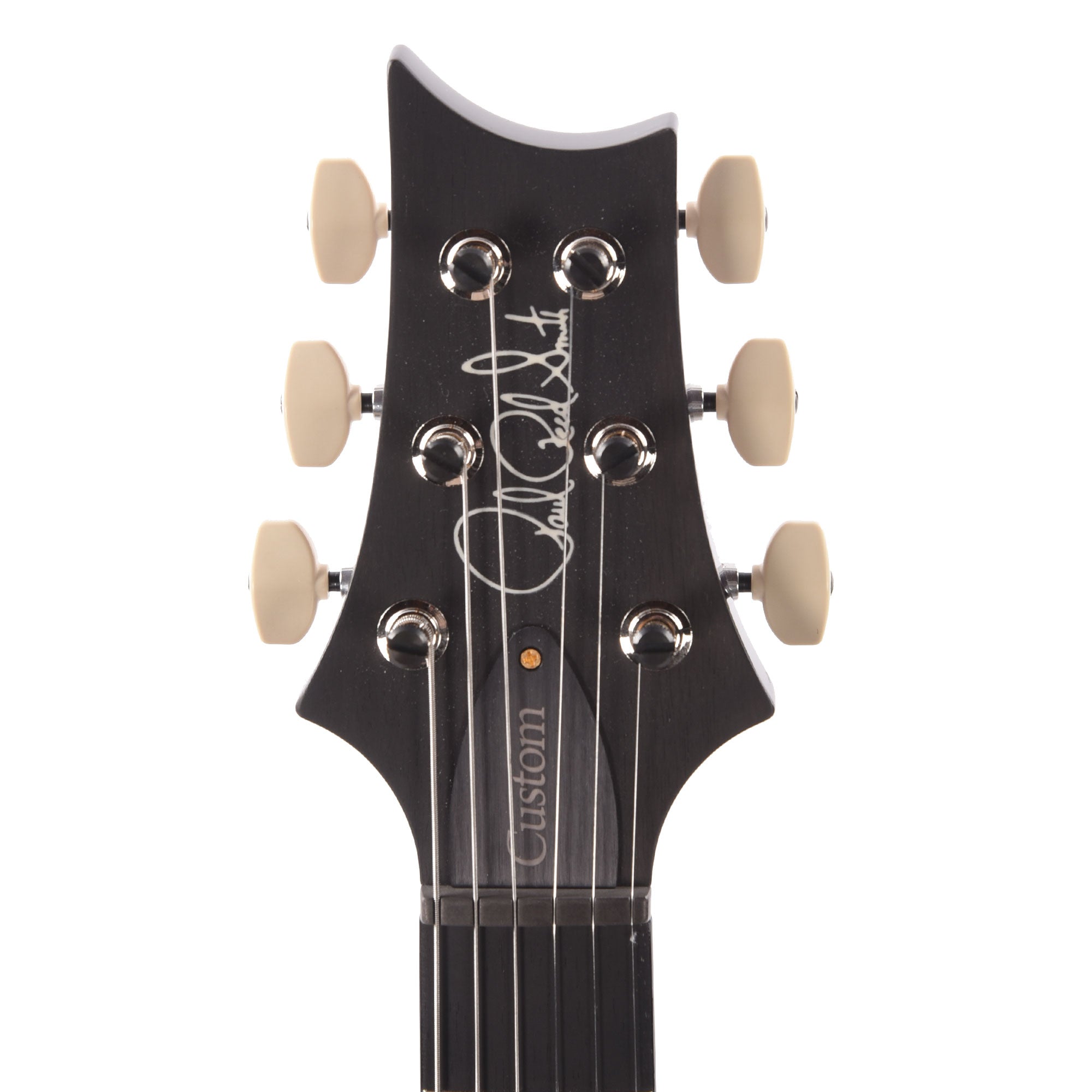 PRS Wood Library Custom 24 Piezo 10-Top Flame Charcoal Purple Burst w/Figured Stained Neck & Ebony Fingerboard Electric Guitars / Solid Body