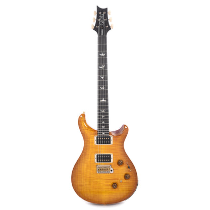 PRS Wood Library Custom 24 Piezo 10-Top Flame Faded McCarty Sunburst w/Figured Stained Neck & Ebony Fingerboard Electric Guitars / Solid Body