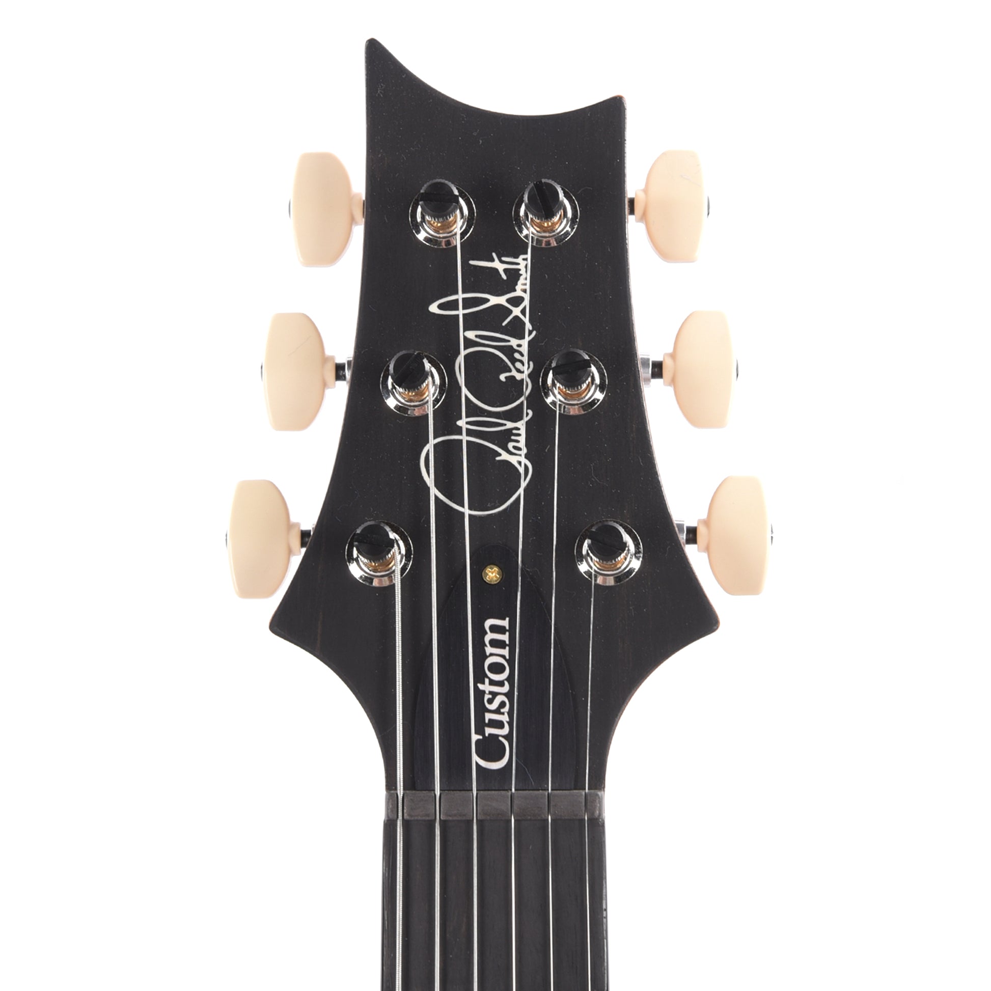 PRS Wood Library Custom 24 Piezo 10-Top Flame Faded McCarty Sunburst w/Figured Stained Neck & Ebony Fingerboard Electric Guitars / Solid Body