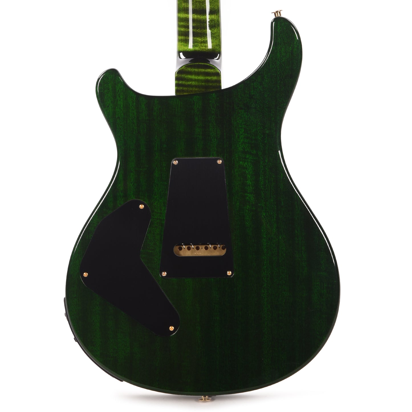 PRS Wood Library Custom 24 Piezo 10-Top Flame Jade w/Figured Stained Neck & Ebony Fingerboard Electric Guitars / Solid Body