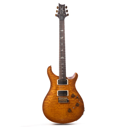 PRS Wood Library Custom 24 Piezo 10-Top Quilt Faded McCarty Sunburst w/Brazilian Rosewood Fingerboard Electric Guitars / Solid Body