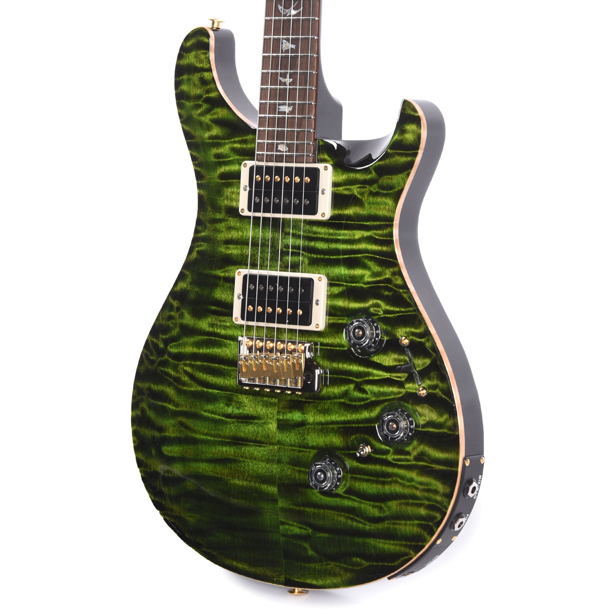 PRS Wood Library Custom 24 Piezo 10-Top Quilt Jade w/Brazilian Rosewood Fingerboard Electric Guitars / Solid Body