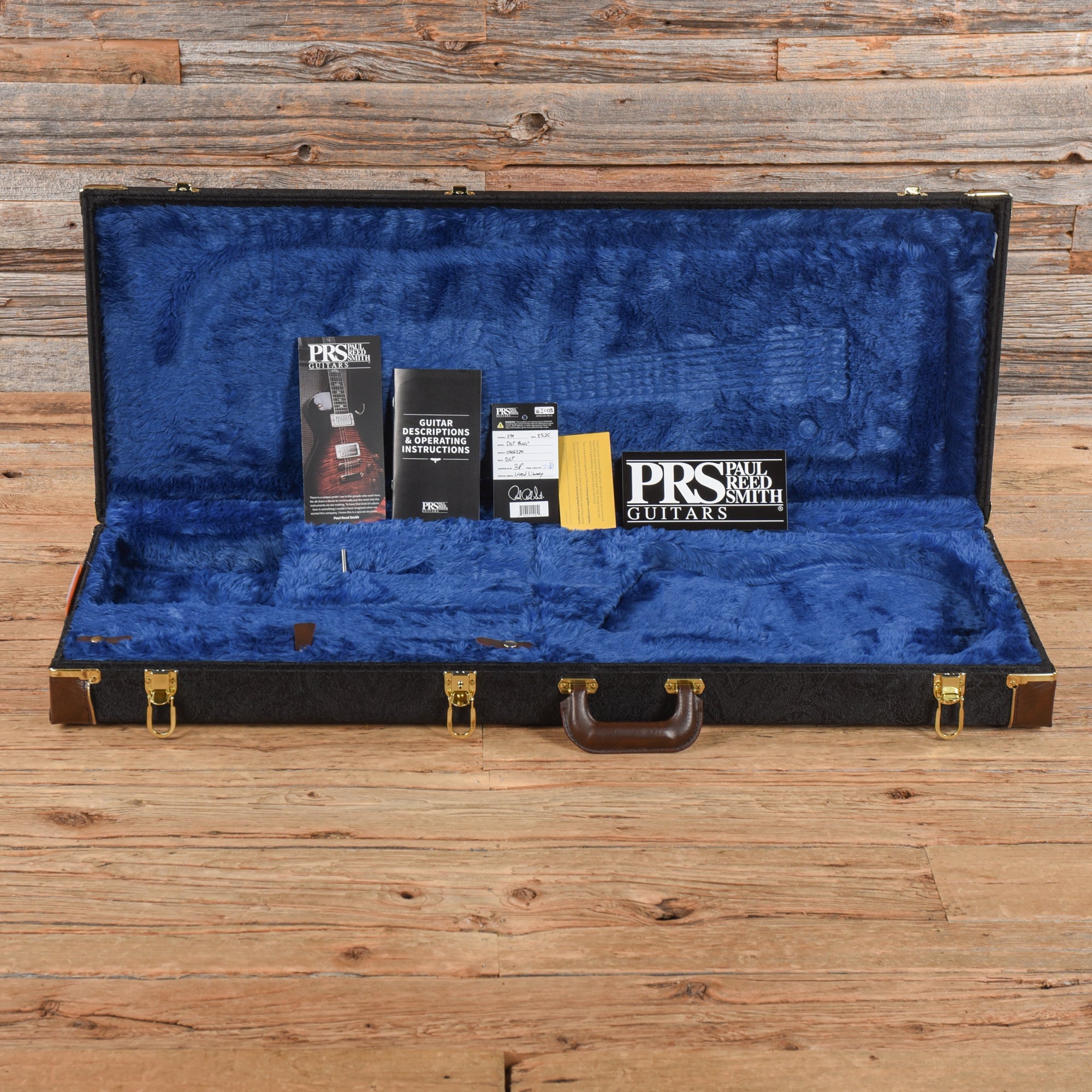 PRS Wood Library DGT Dave Grissom Tremolo 10-Top Blue Electric Guitars / Solid Body