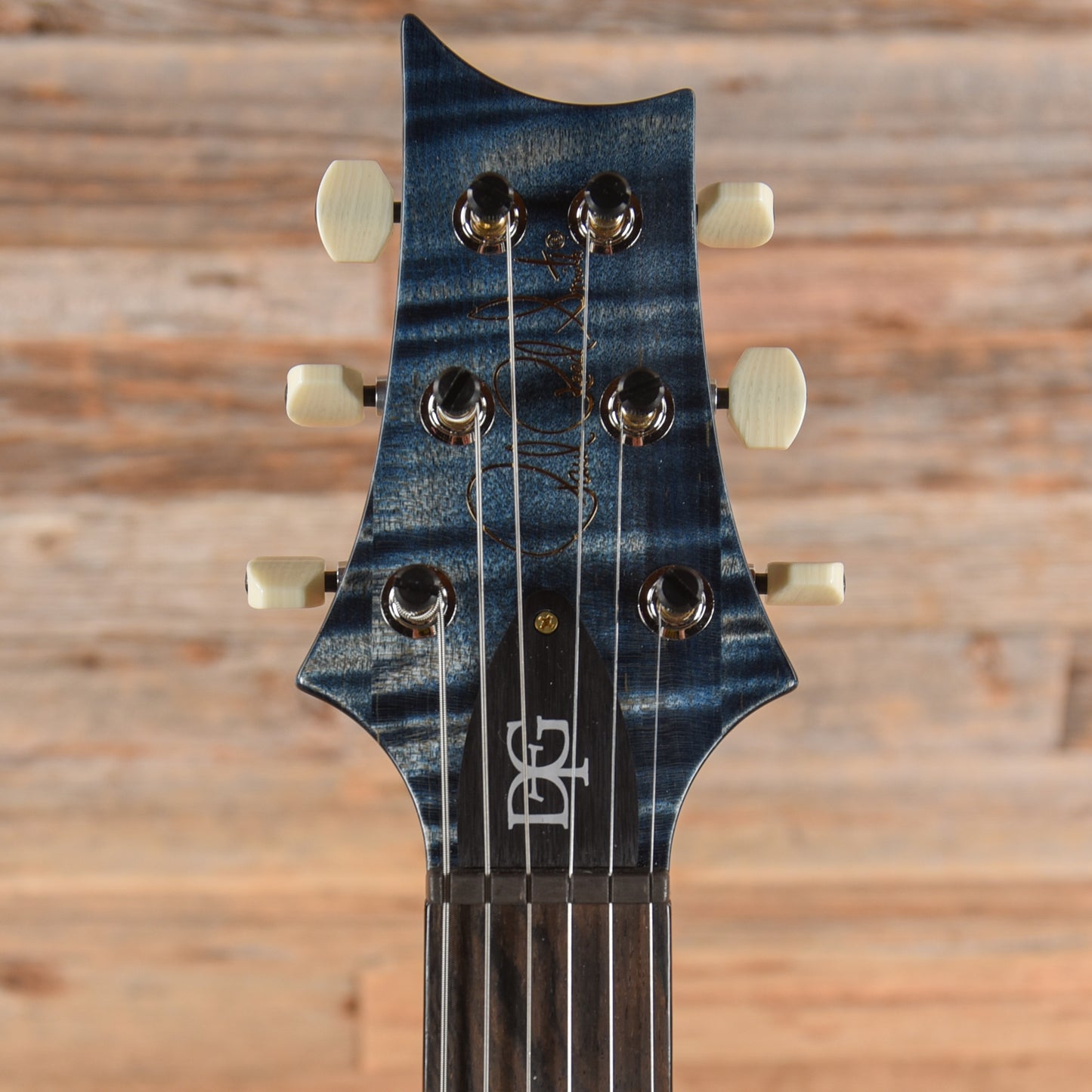 PRS Wood Library DGT Dave Grissom Tremolo 10-Top Blue Electric Guitars / Solid Body