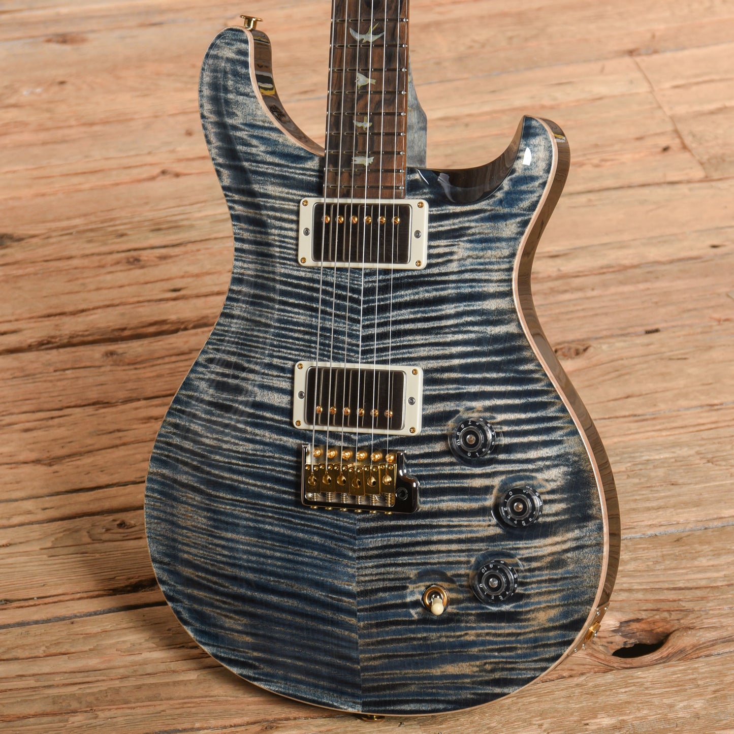 PRS Wood Library DGT Dave Grissom Tremolo 10-Top Blue Electric Guitars / Solid Body