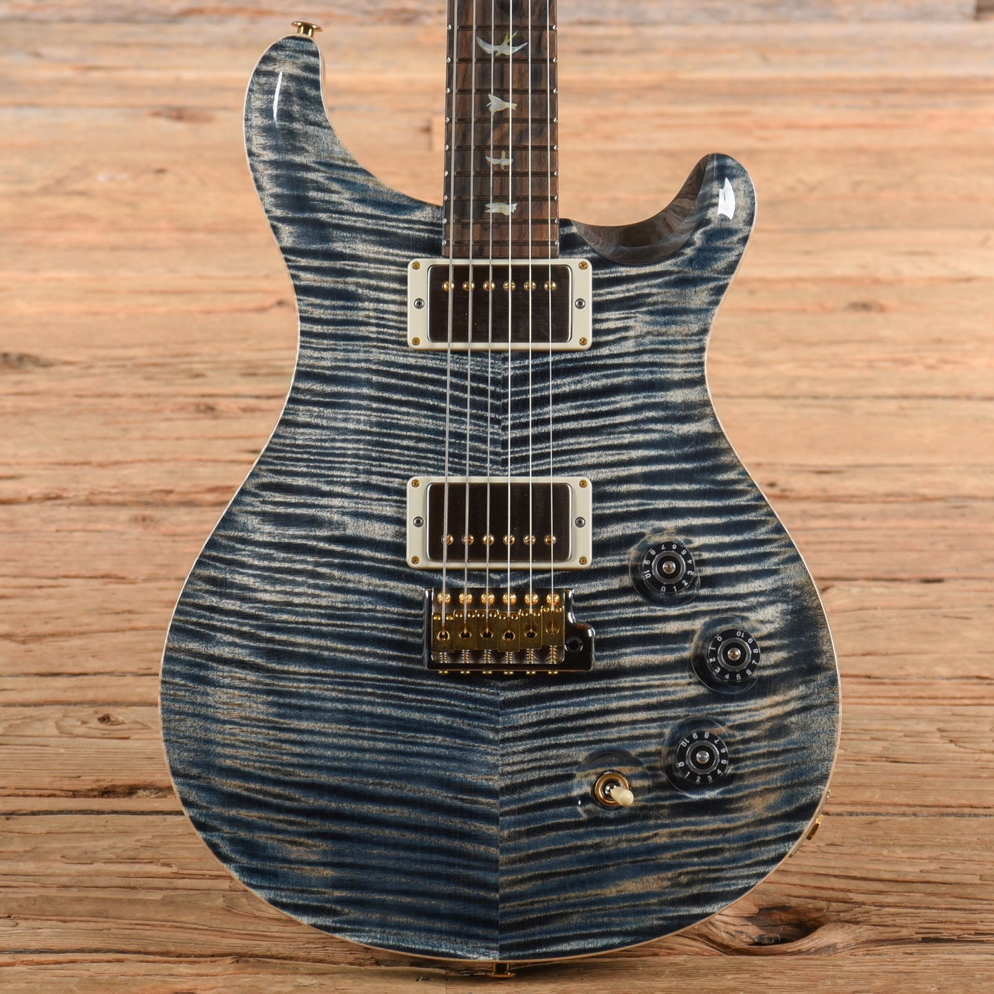 PRS Wood Library DGT Dave Grissom Tremolo 10-Top Blue Electric Guitars / Solid Body