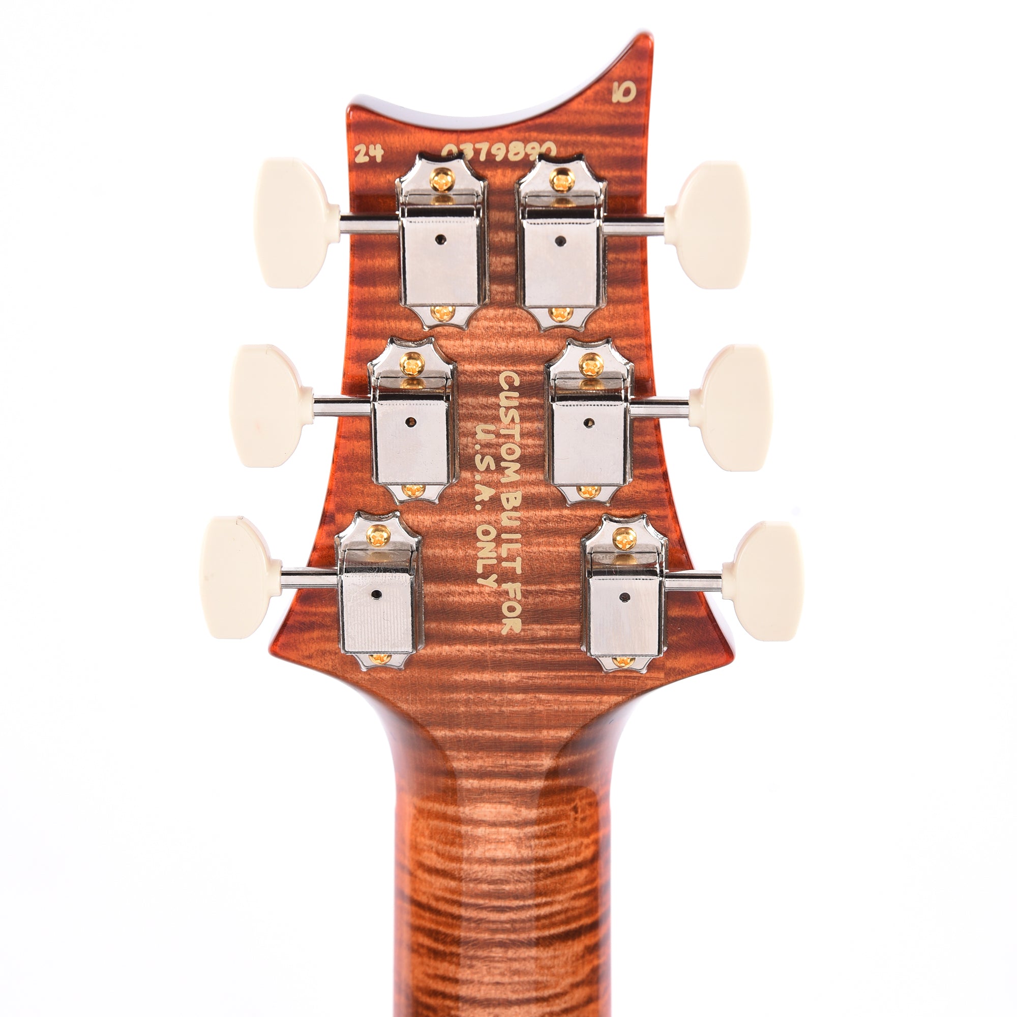 PRS Wood Library McCarty 594 10-Top Flame Autumn Sky w/Figured Stained Maple Neck & Brazilian Rosewood Fingerboard Electric Guitars / Solid Body