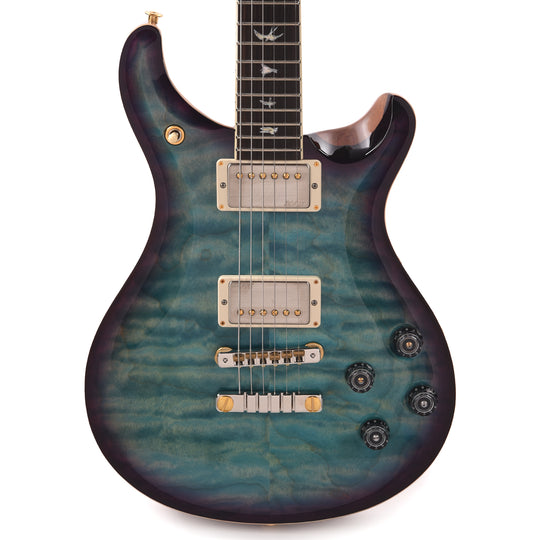 PRS Wood Library McCarty 594 10-Top Quilt Aquableux Purple Burst w/Figured Stained Maple Neck & Cocobolo Fingerboard Electric Guitars / Solid Body
