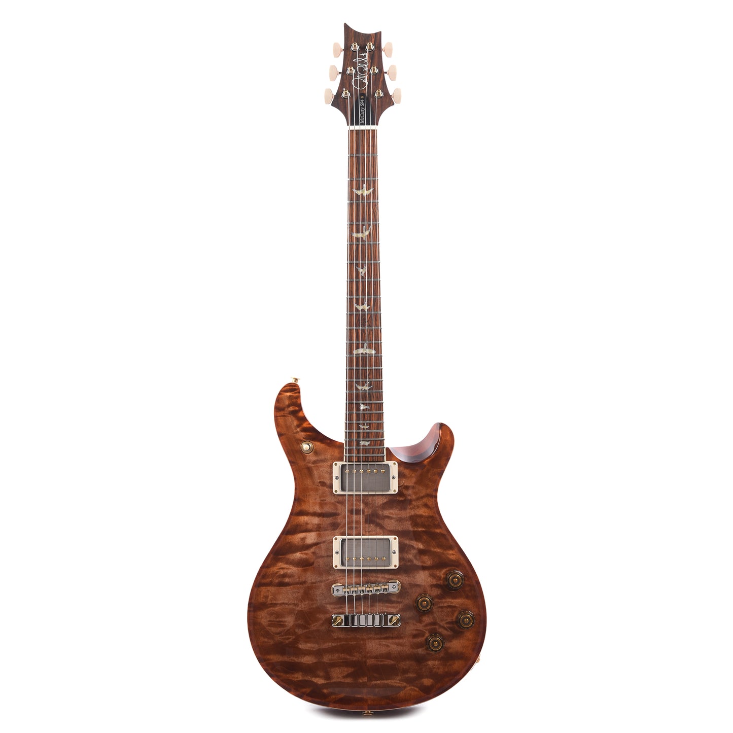 PRS Wood Library McCarty 594 10-Top Quilt Autumn Sky w/Figured Stained Maple Neck & Cocobolo Fingerboard Electric Guitars / Solid Body