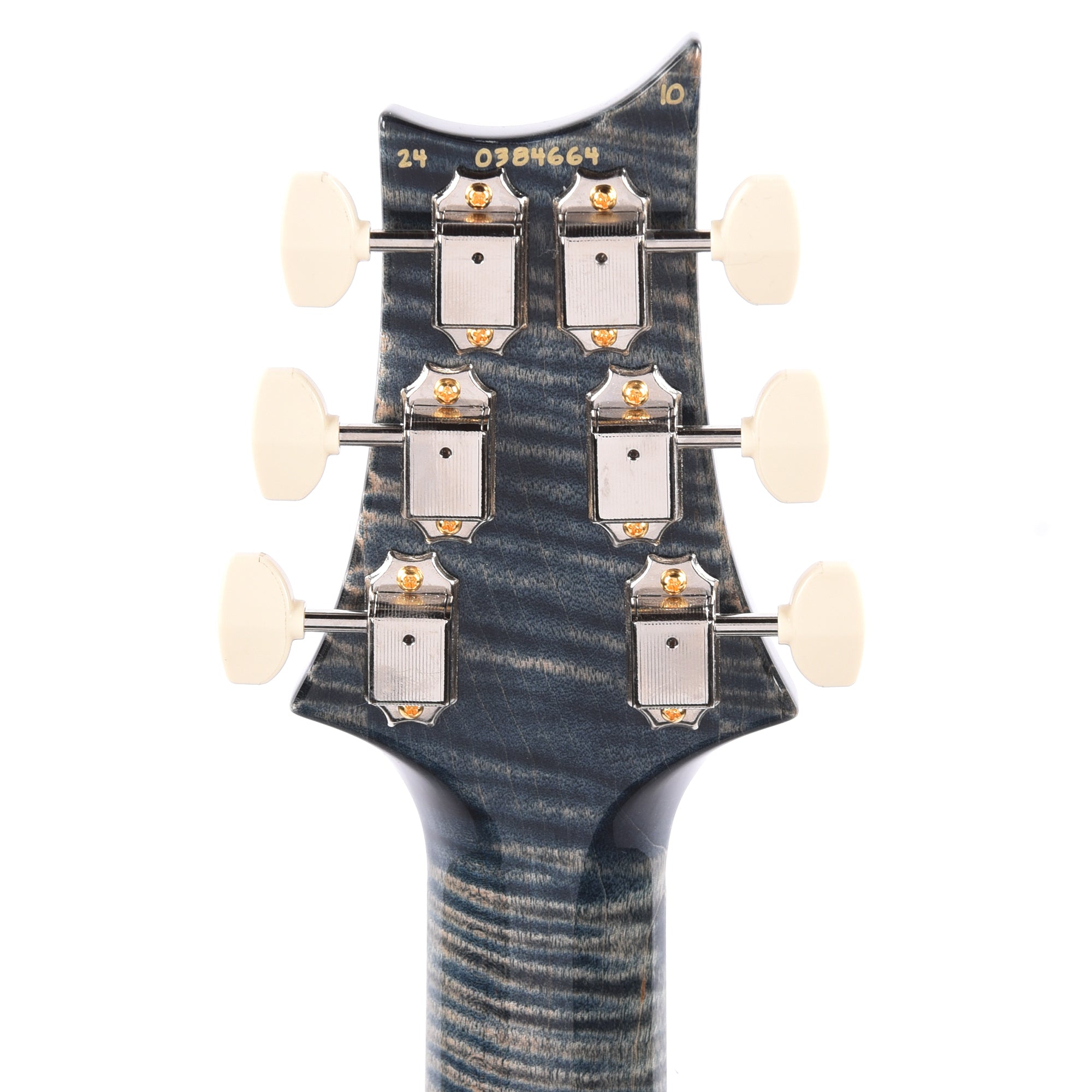 PRS Wood Library McCarty 594 10-Top Quilt Faded Whale Blue w/Figured Stained Maple Neck & Cocobolo Fingerboard Electric Guitars / Solid Body