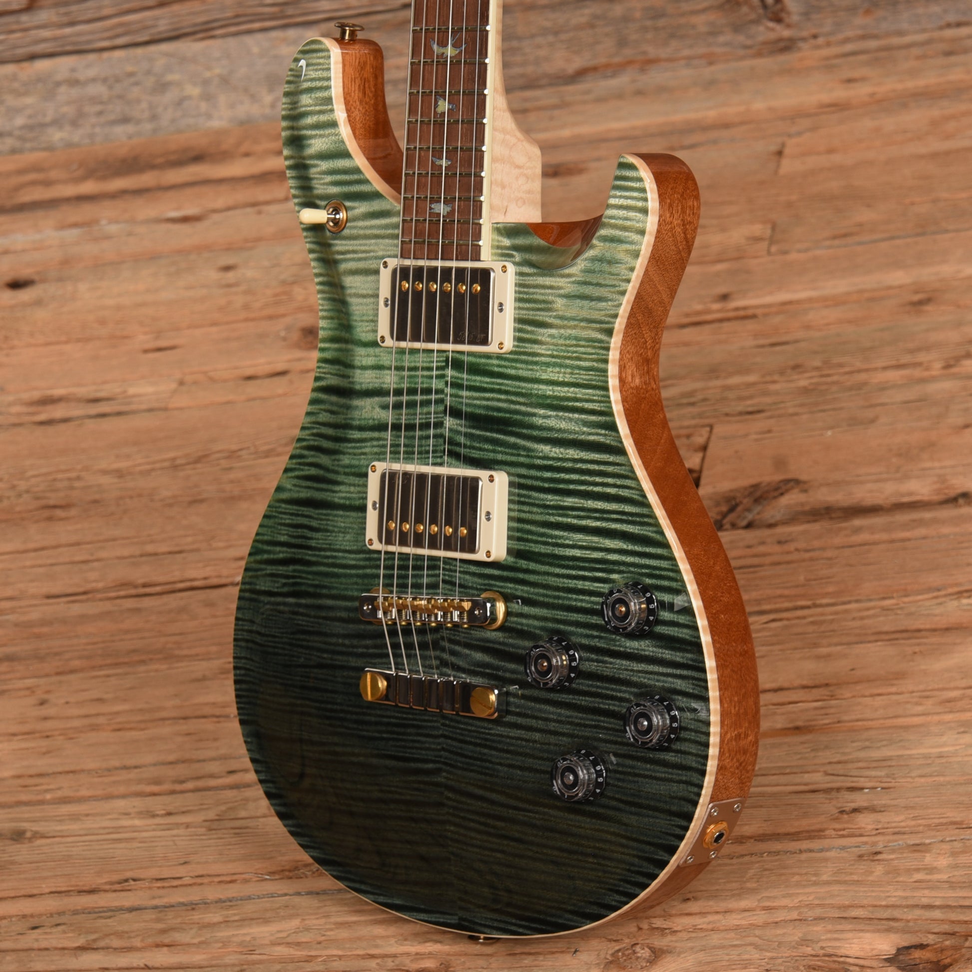 PRS Wood Library McCarty 594 10-Top w/ Brazilian RW Fretboard Tropas Green 2024 Electric Guitars / Solid Body