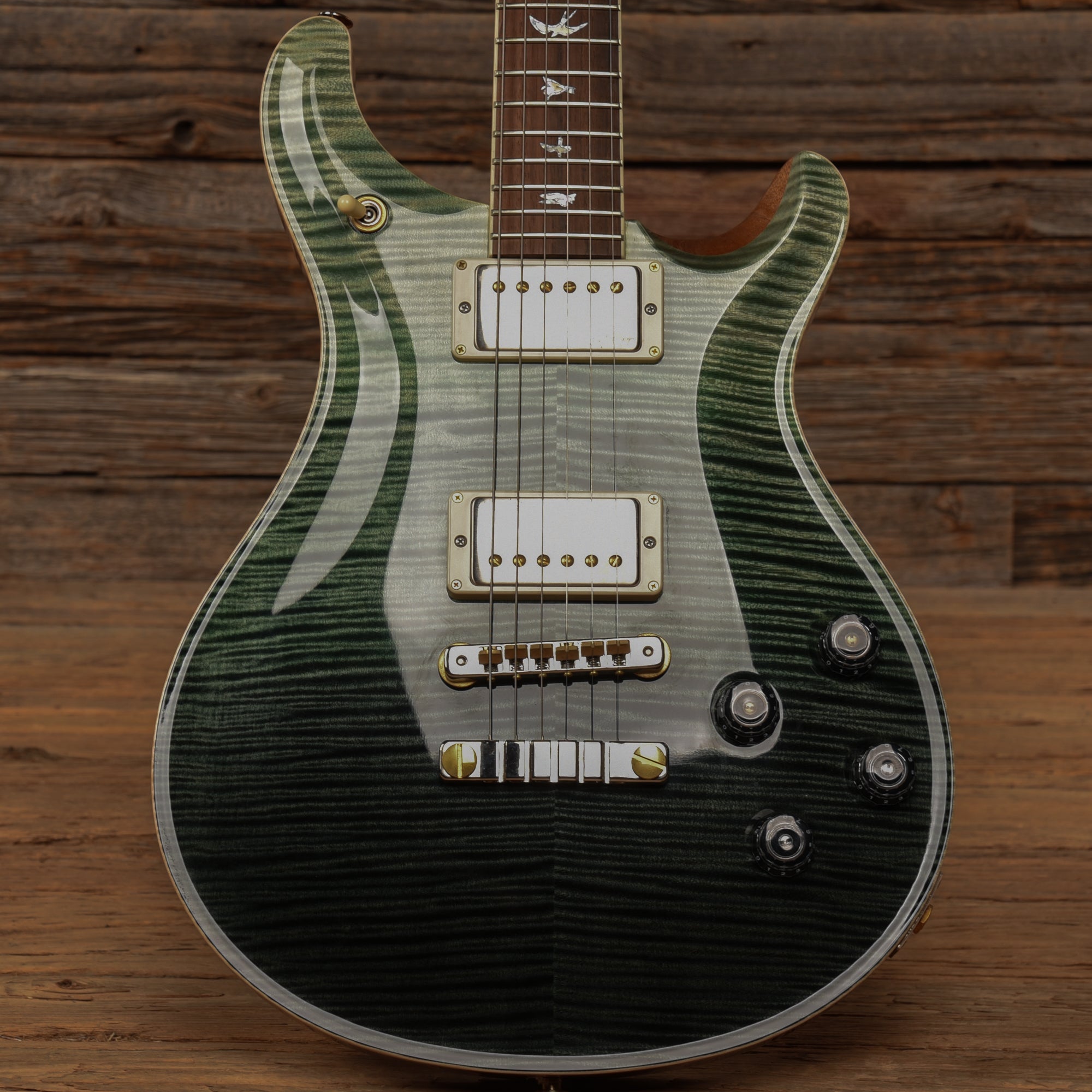 PRS Wood Library McCarty 594 10-Top w/ Brazilian RW Fretboard Tropas Green 2024 Electric Guitars / Solid Body