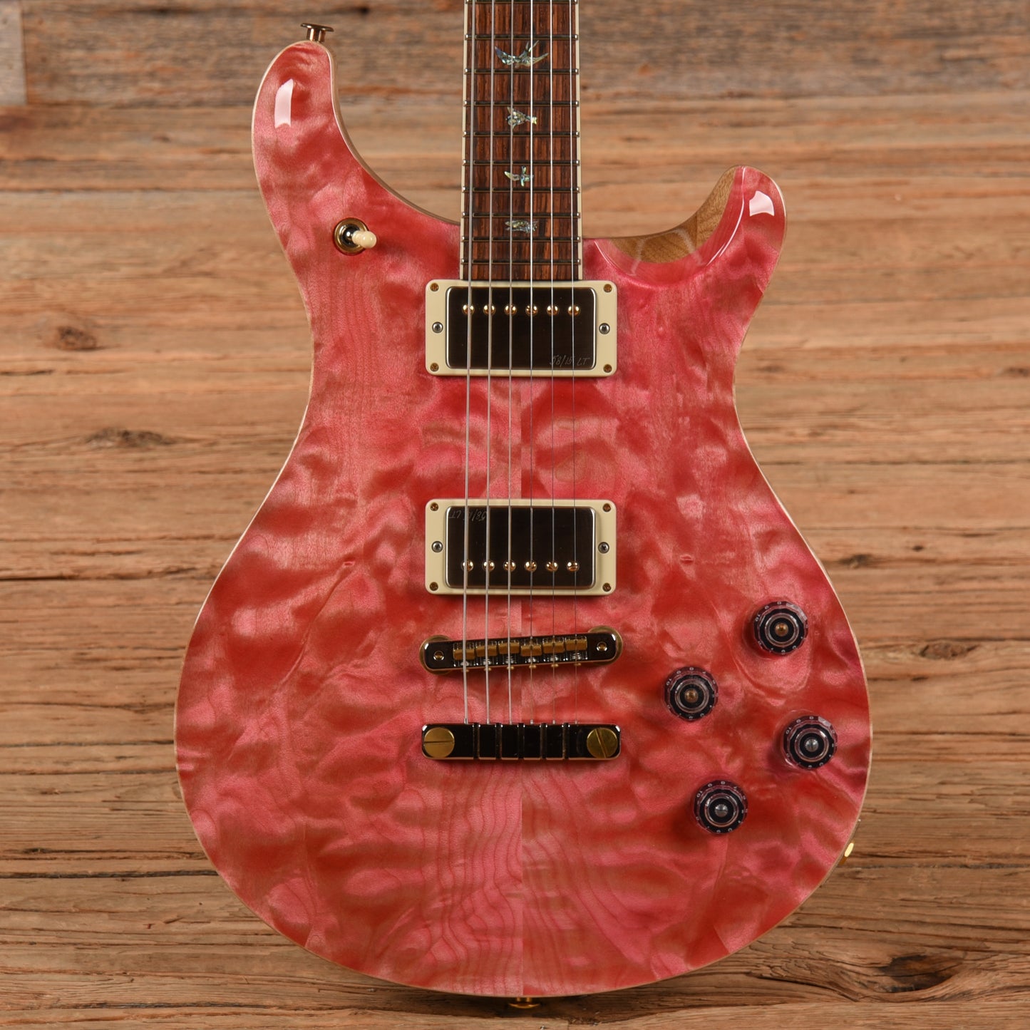 PRS Wood Library McCarty 594 Korina Body / Rosewood Neck Bonnie Pink 2022 Electric Guitars / Solid Body
