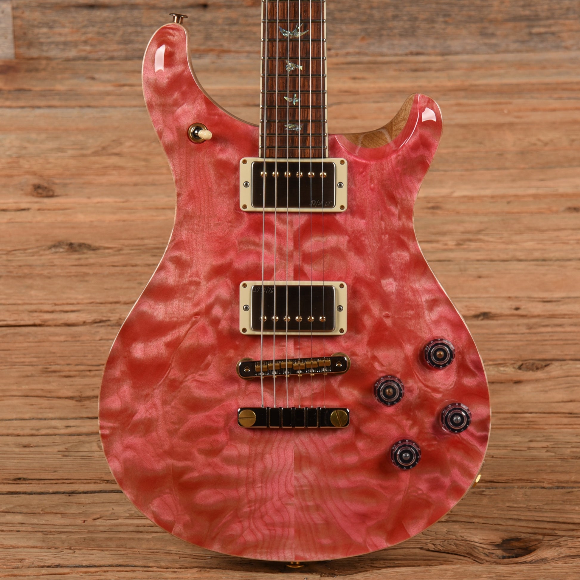 PRS Wood Library McCarty 594 Korina Body / Rosewood Neck Bonnie Pink 2022 Electric Guitars / Solid Body