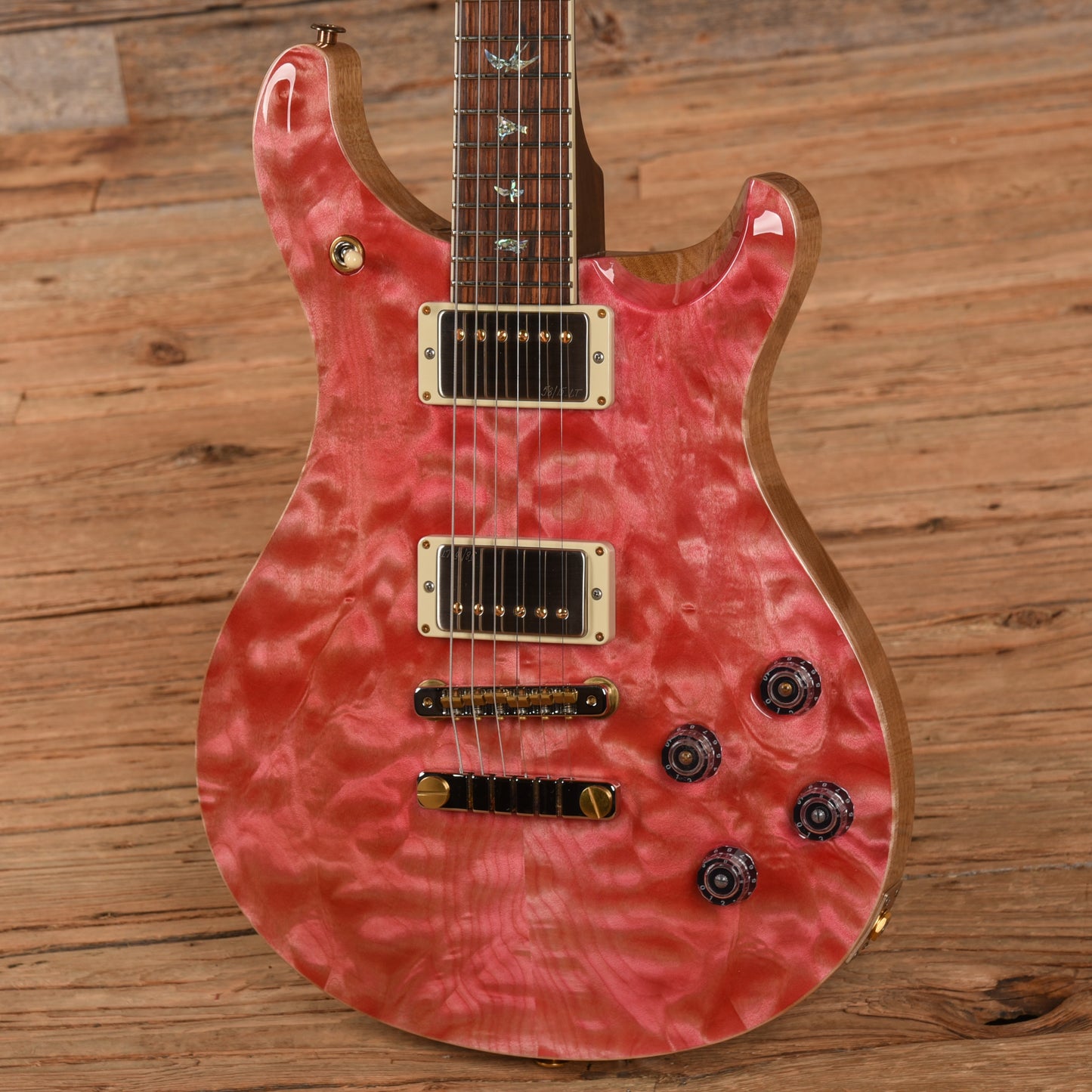 PRS Wood Library McCarty 594 Korina Body / Rosewood Neck Bonnie Pink 2022 Electric Guitars / Solid Body