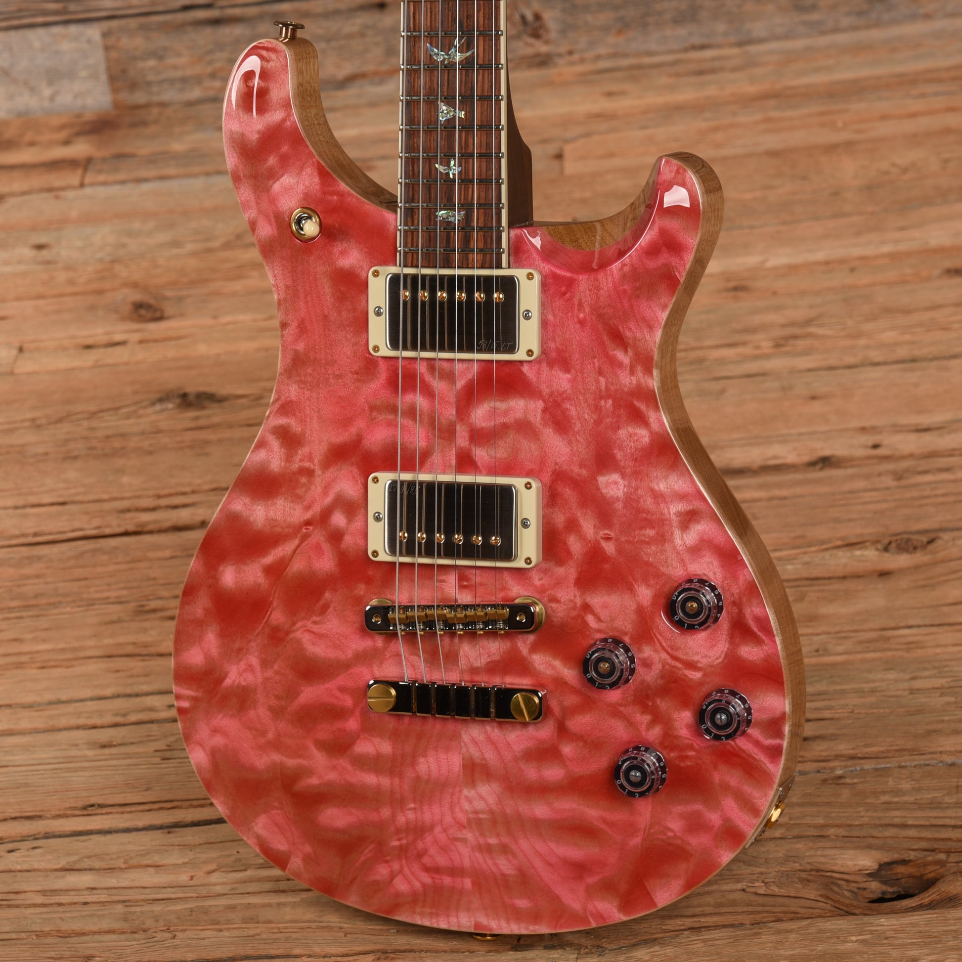 PRS Wood Library McCarty 594 Korina Body / Rosewood Neck Bonnie Pink 2022 Electric Guitars / Solid Body