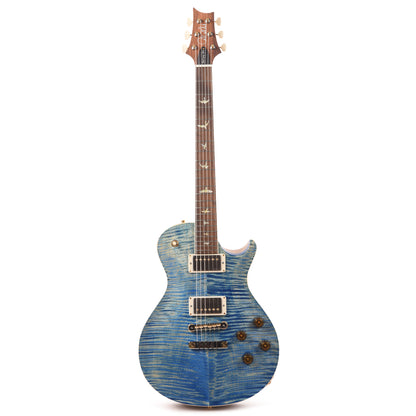 PRS Wood Library McCarty 594 Singlecut 10-Top Flame Faded Blue Jean w/Korina Body/Neck & Brazilian Rosewood Fingerboard Electric Guitars / Solid Body
