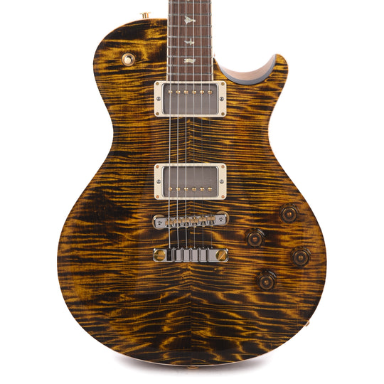 PRS Wood Library McCarty 594 Singlecut 10-Top Flame Yellow Tiger w/Korina Body/Neck & Brazilian Rosewood Fingerboard Electric Guitars / Solid Body