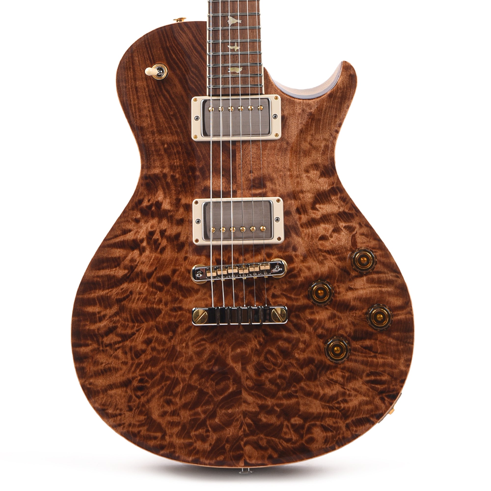 PRS Wood Library McCarty 594 Singlecut 10-Top Quilt Copperhead w/Korina Body/Neck & Brazilian Rosewood Fingerboard Electric Guitars / Solid Body