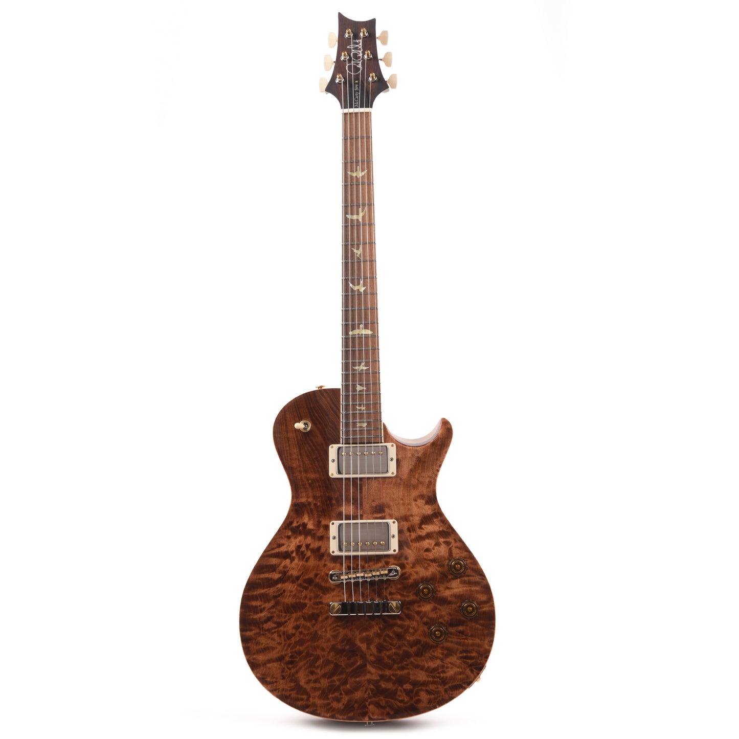 PRS Wood Library McCarty 594 Singlecut 10-Top Quilt Copperhead w/Korina Body/Neck & Brazilian Rosewood Fingerboard Electric Guitars / Solid Body