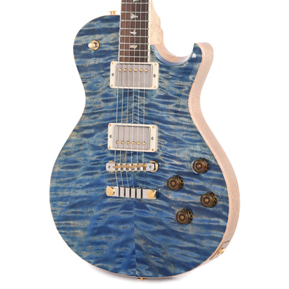 PRS Wood Library McCarty 594 Singlecut 10-Top Quilt Faded Blue Jean w/Korina Body/Neck & Brazilian Rosewood Fingerboard Electric Guitars / Solid Body
