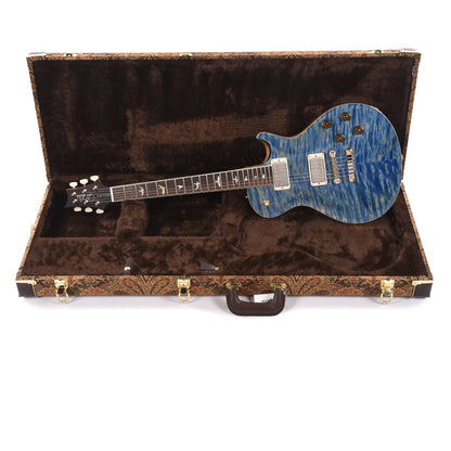 PRS Wood Library McCarty 594 Singlecut 10-Top Quilt Faded Blue Jean w/Korina Body/Neck & Brazilian Rosewood Fingerboard Electric Guitars / Solid Body