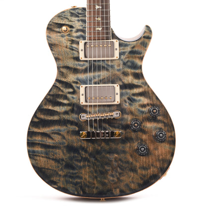 PRS Wood Library McCarty 594 Singlecut 10-Top Quilt Faded Whale Blue w/Korina Body/Neck & Brazilian Rosewood Fingerboard Electric Guitars / Solid Body