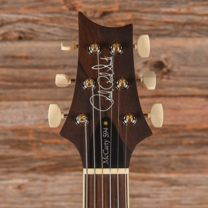 PRS Wood Library McCarty 594 Singlecut 10-Top Quilt Yellow Tiger 2024 Electric Guitars / Solid Body