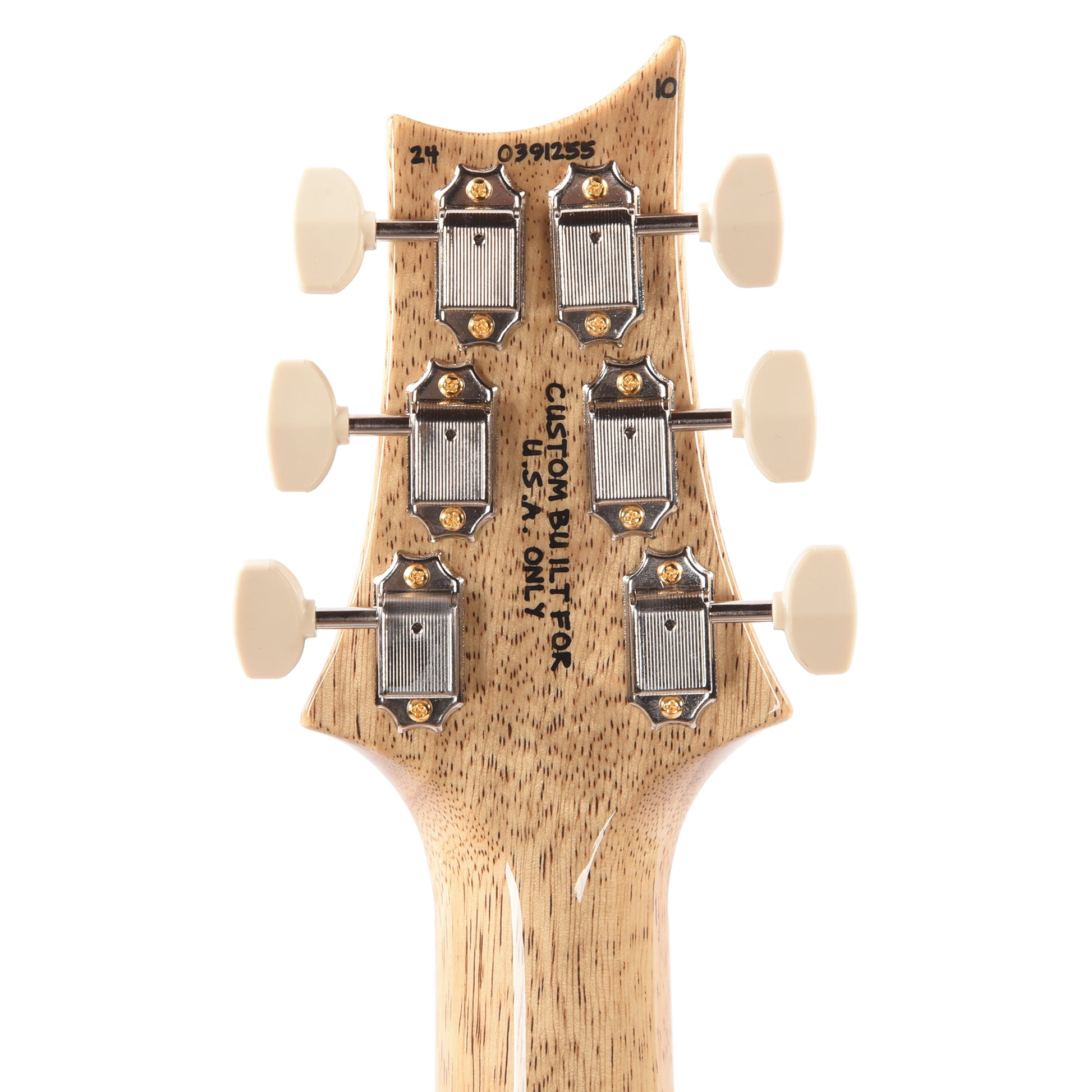 PRS Wood Library McCarty 594 Singlecut 10-Top Quilt Yellow Tiger w/Korina Body/Neck & Brazilian Rosewood Fingerboard Electric Guitars / Solid Body