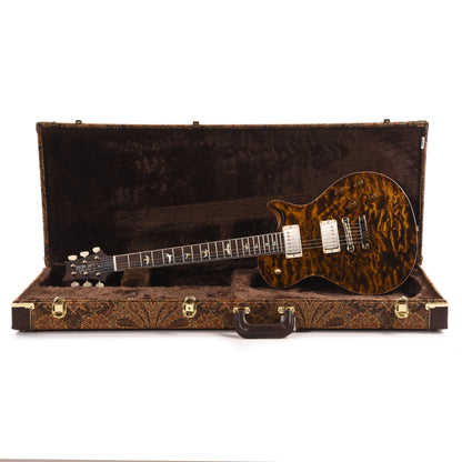 PRS Wood Library McCarty 594 Singlecut 10-Top Quilt Yellow Tiger w/Korina Body/Neck & Brazilian Rosewood Fingerboard Electric Guitars / Solid Body