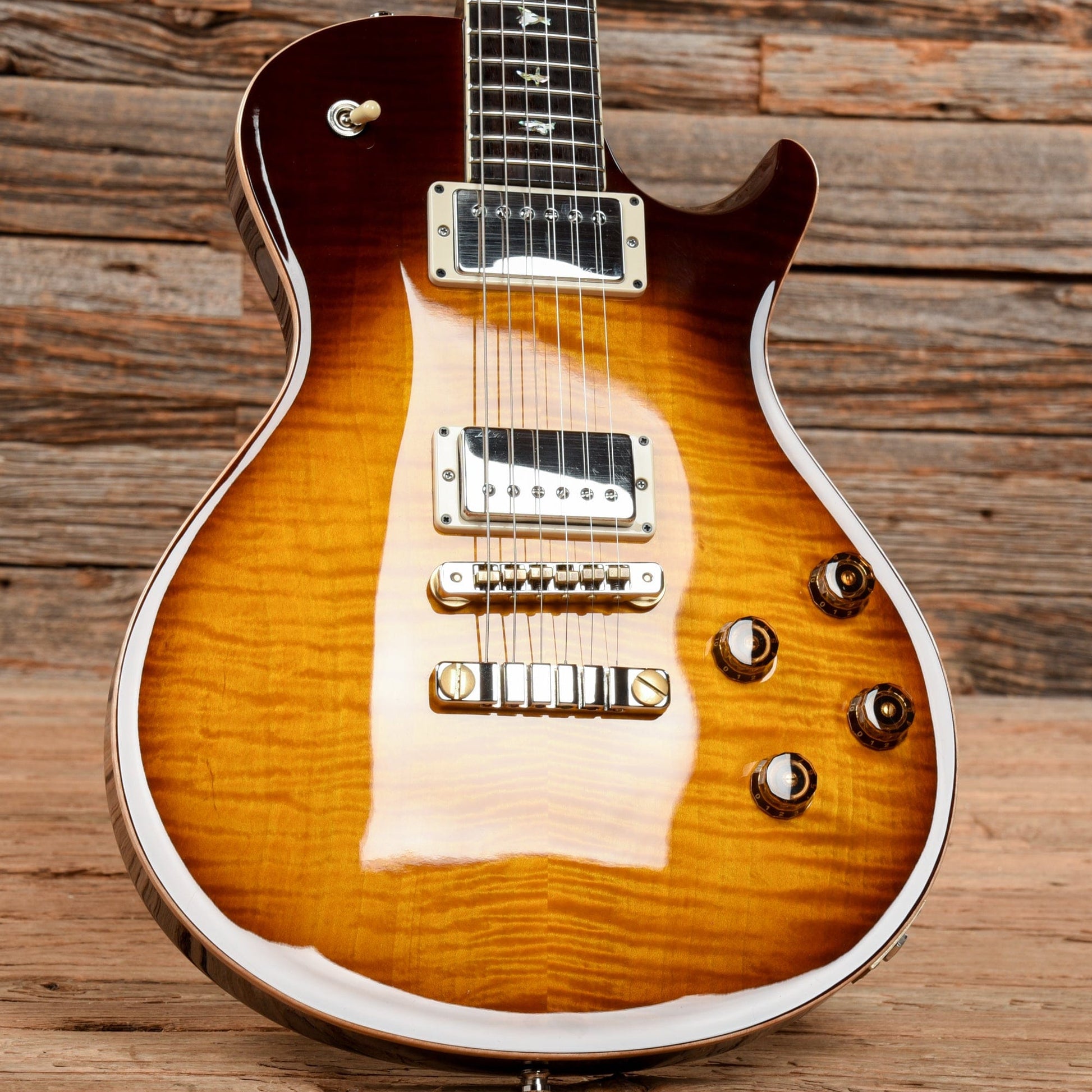 PRS Wood Library McCarty Single Cut 594 10-Top w/ Brazilian Fretboard Sunburst 2018 Electric Guitars / Solid Body