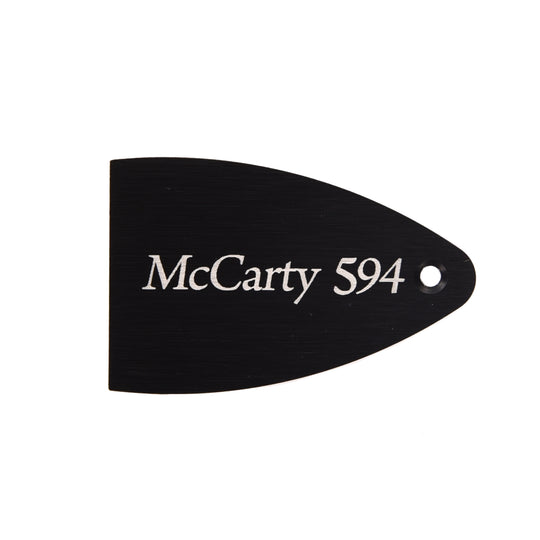 PRS McCarty 594 Truss Rod Cover Etched Black Parts / Guitar Parts