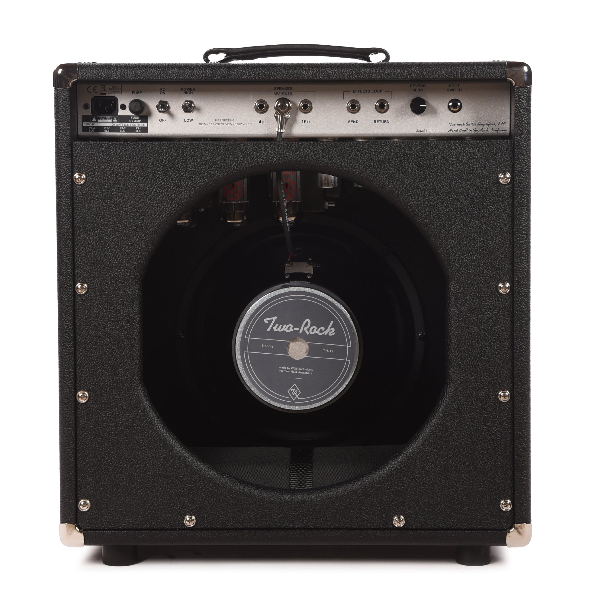 Two Rock Bloomfield Drive 100/50W Combo Black Bronco w/ Black Matrix Grill