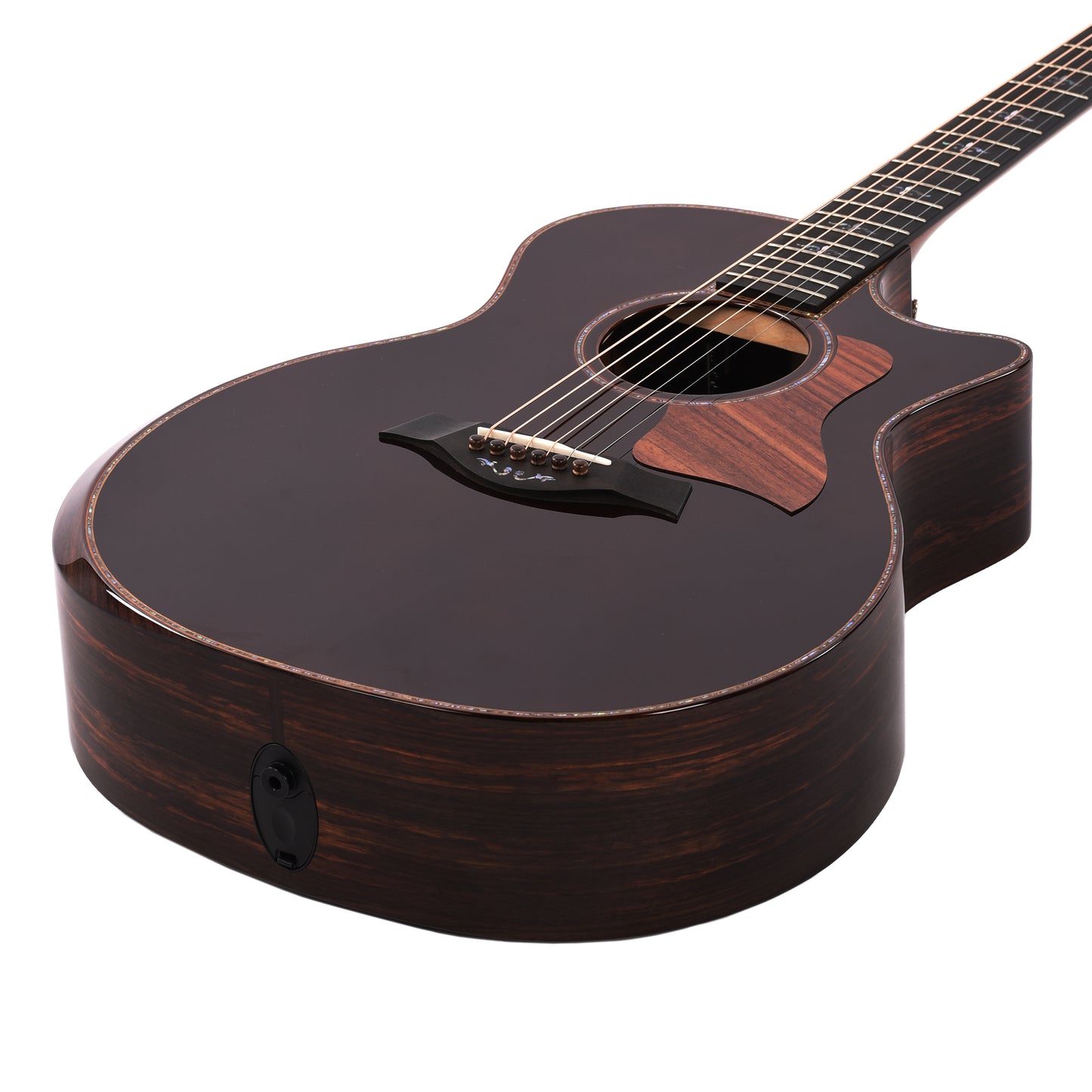 Taylor Custom "The Catch" NAMM 2024 #25 C14ce Grand Auditorium Western Red Cedar/East Indian Rosewood Brown Sugar Mocha