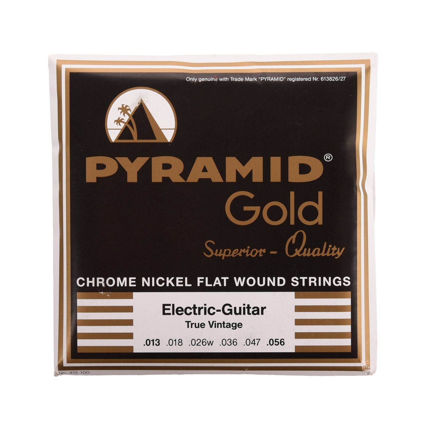 Pyramid Gold Heavy Flatwound Electric Strings 13-56 Accessories / Strings / Guitar Strings