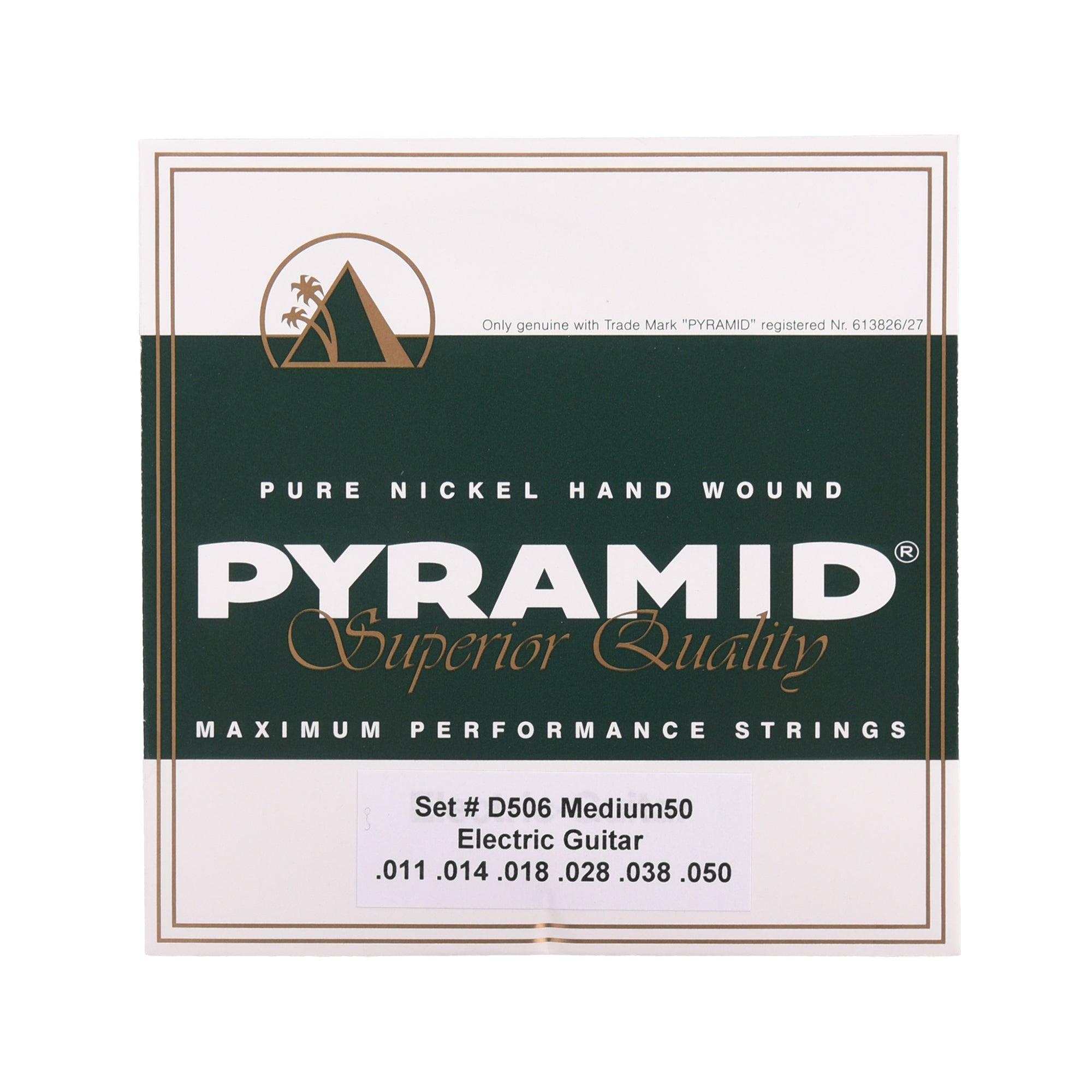Pyramid Medium/Heavy Round Wound Electric Guitar Strings 11-50 Accessories / Strings / Guitar Strings