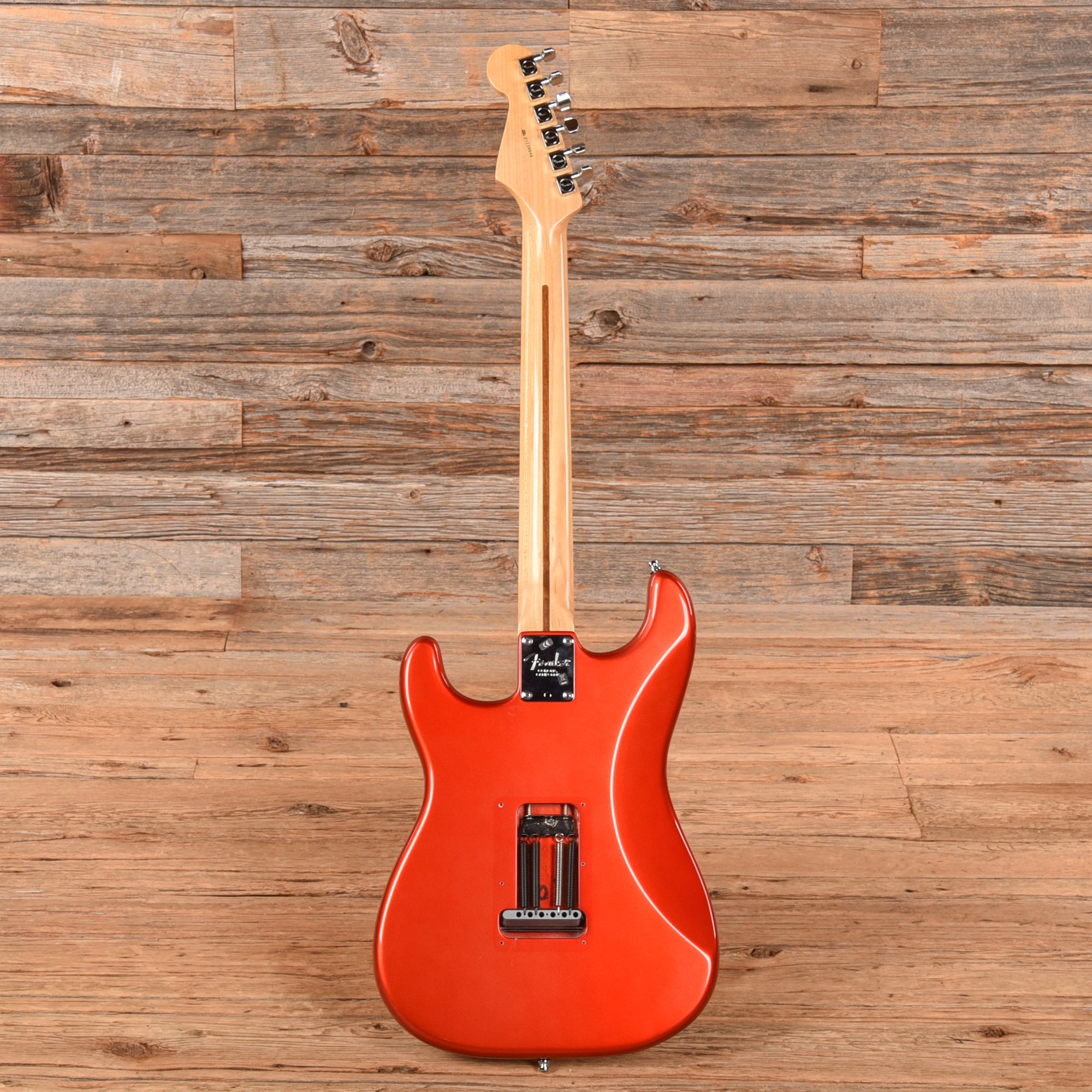 Fender American Standard Stratocaster Neck with Unknown Fender Body Autumn Blaze Metallic