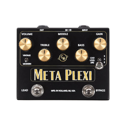 Cusack Music Meta Plexi Bristish Distortion/Boost Pedal
